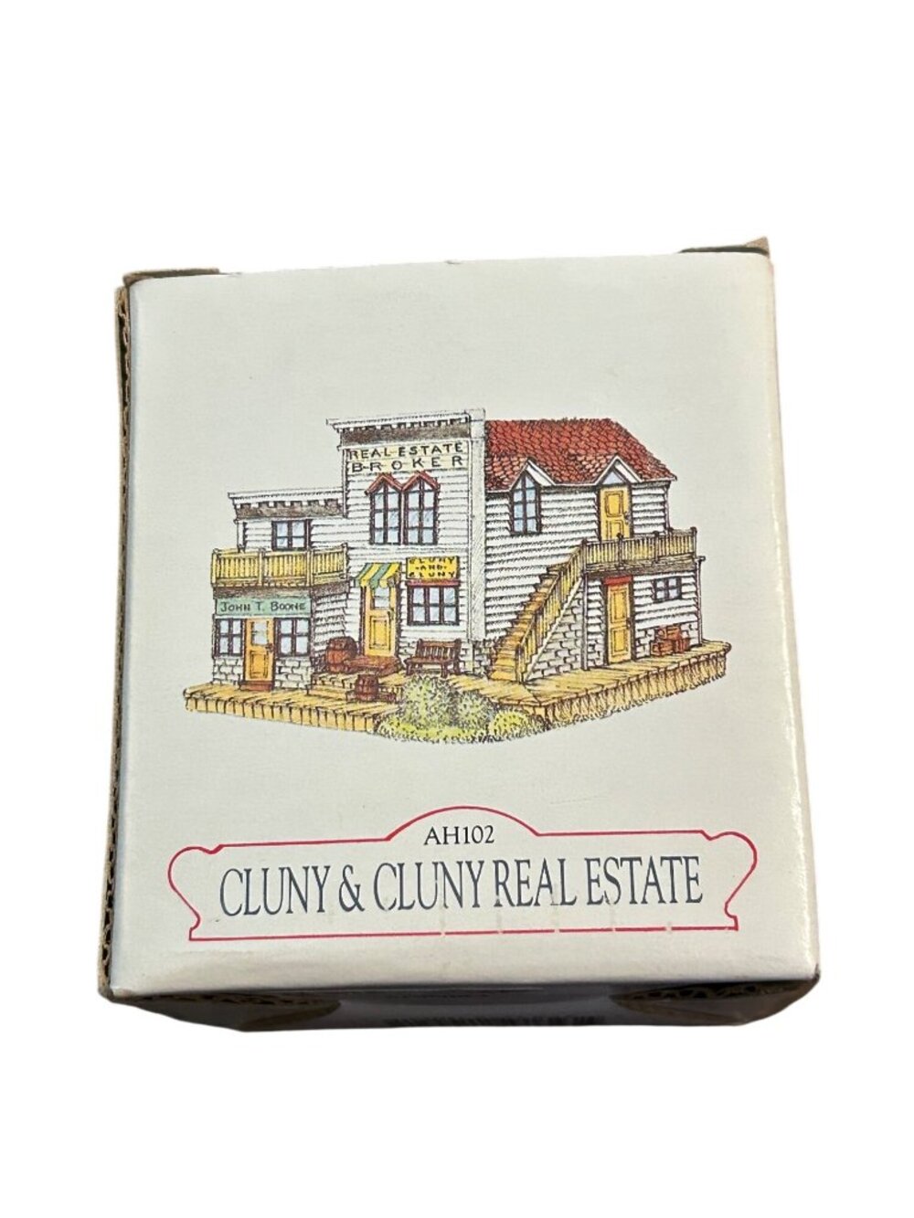 Cluny & Cluny Real Estate Liberty Falls AH102 Miniature Collectible Figurine